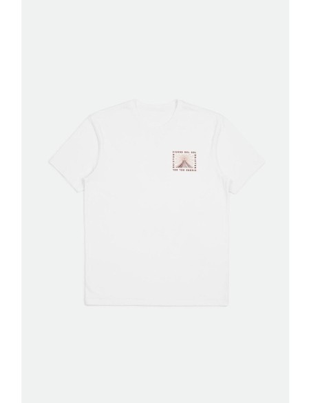 Brixton Del sol White T-Shirt