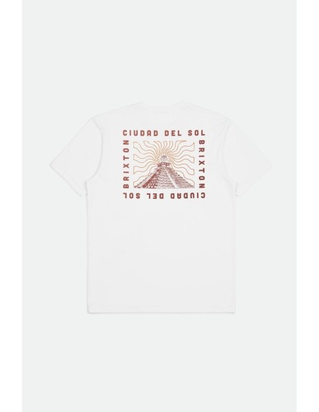 Brixton Del sol White T-Shirt