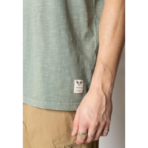 Camiseta Fat Moose Wave de algodón