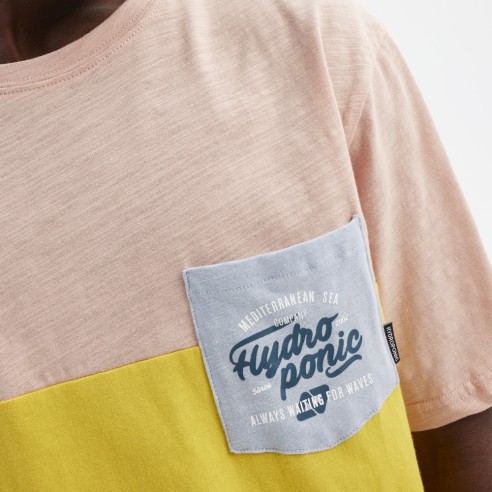 Camiseta Hydroponic Always con bolsillo en el pecho