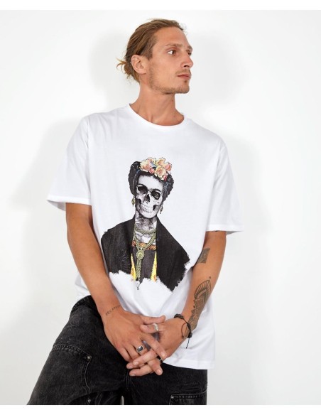 Camiseta Le Crane Kahlo de manga corta