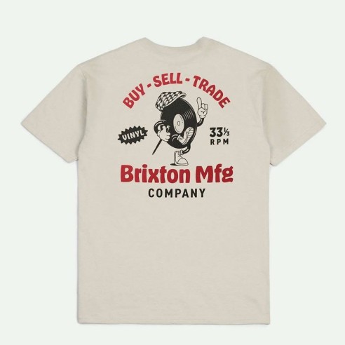 Camiseta Brixton Rhythmic de algodón