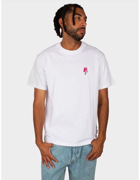 Camiseta Iriedaily Flag Roller White