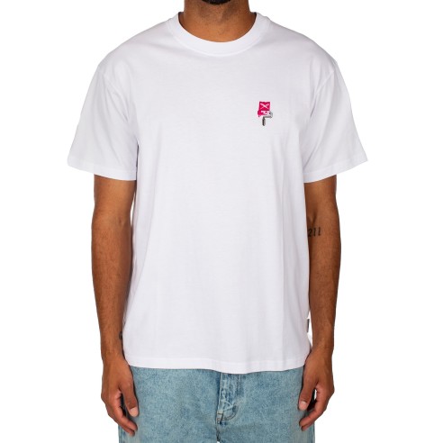 Camiseta Iriedaily Flag Roller White