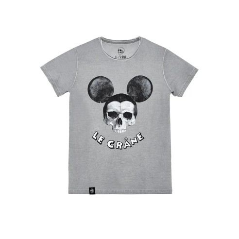 Camiseta Le Crane Mouse Grey - UNISEX