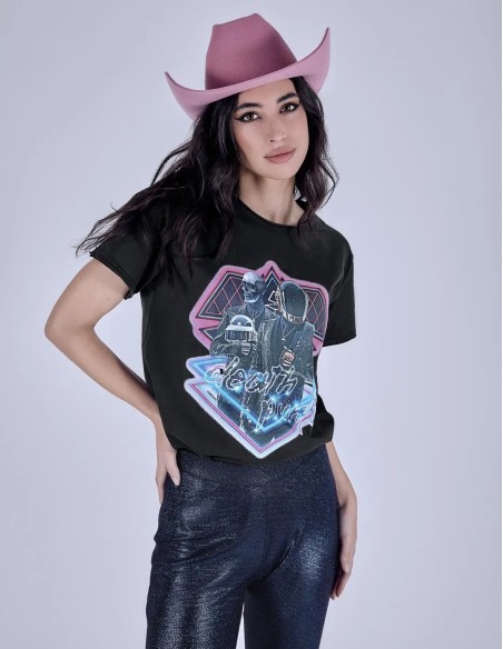 Camiseta Le Crane Death Punk Unisex Homenaje a Daft Punk