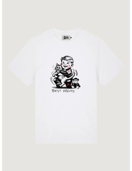 Camiseta Loco Monky Best Friends de manga corta