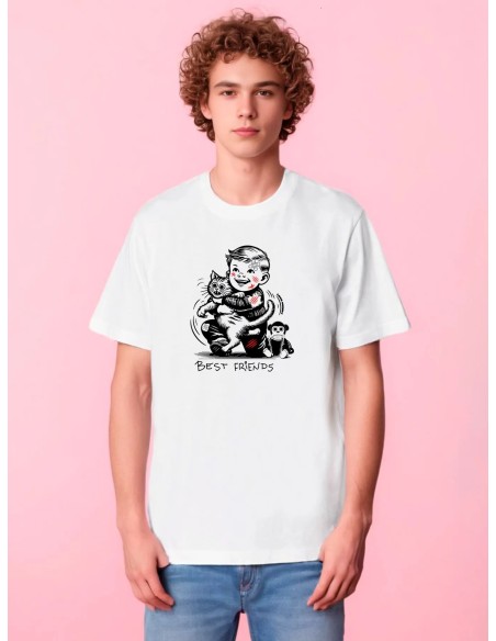 Camiseta Loco Monky Best Friends de manga corta