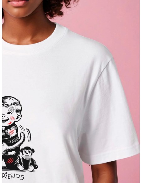 Camiseta Loco Monky Best Friends de manga corta