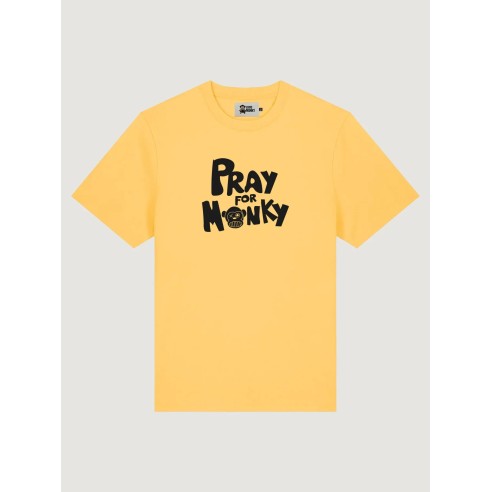 Camiseta Loco Monky Pray for Monky de manga corta