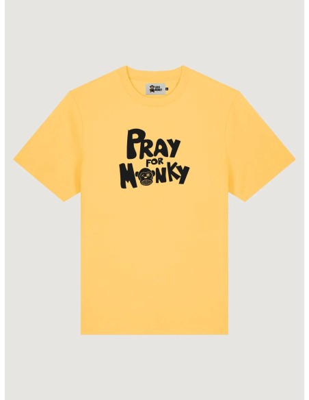 Camiseta Loco Monky Pray for Monky de manga corta