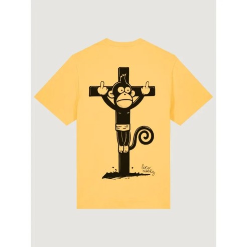 Camiseta Loco Monky Pray for Monky de manga corta