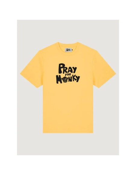 Camiseta Loco Monky Pray for Monky de manga corta