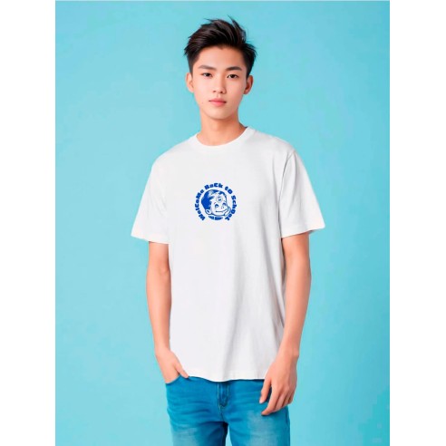 Camiseta Loco Monky Welcome Back de manga corta