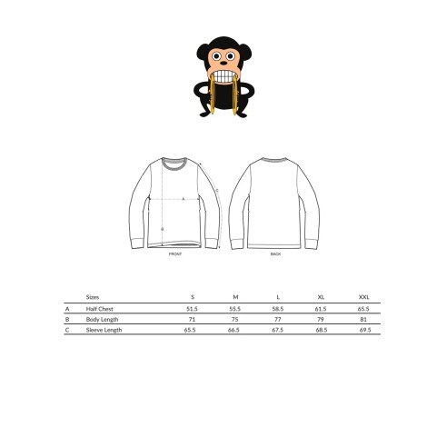 Camiseta Loco Monky Make new Friends de manga larga