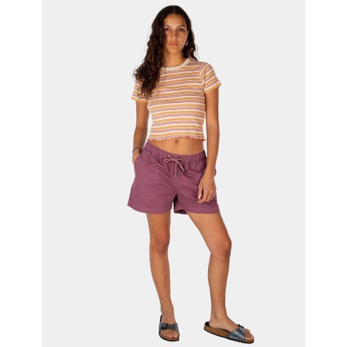 Bermudas Iriedaily Isie Short de algodón orgánico