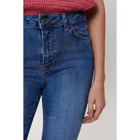 Nümph Nusidney Cropped Blue Trousers