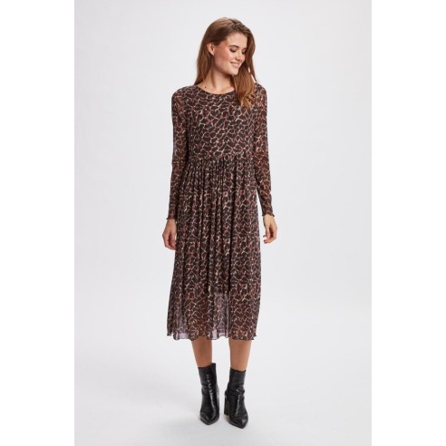 Vestido Nümph Nufreja Leo en animal print