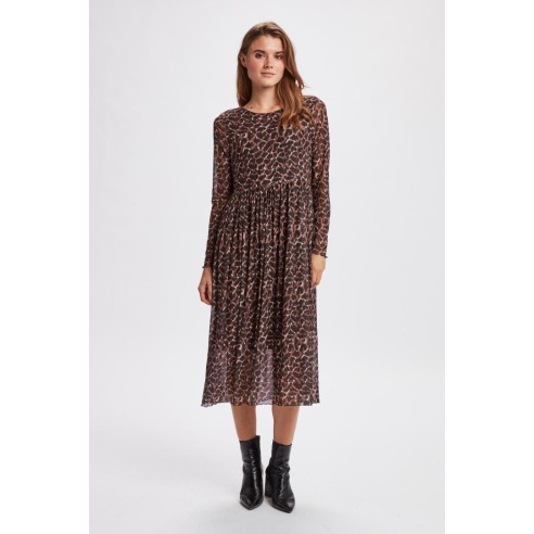 Vestido Nümph Nufreja Leo en animal print