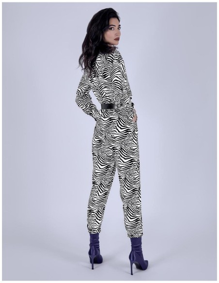 Le Crane Naomi Zebra Jumpsuit, Discover it