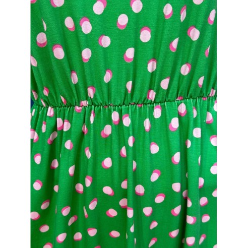 Vestido Nümph Nutula Dress Poison Green de manga corta