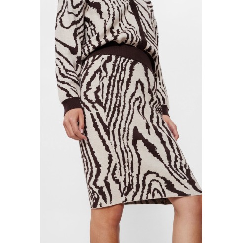 Nümph Nuwoody Skirt Chicory Coffee