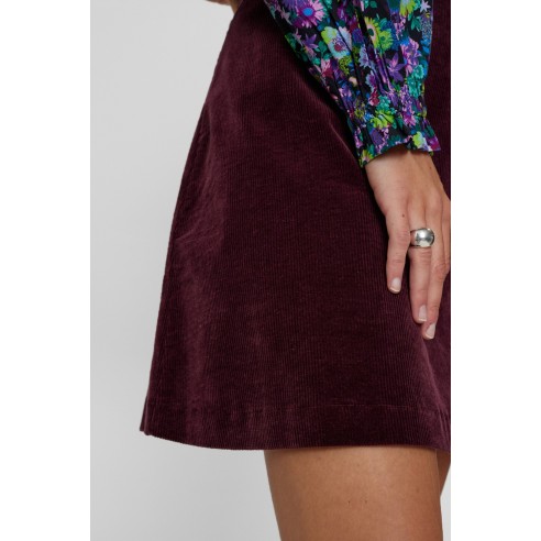 Falda Nümph Nuvivian Skirt  de micro pana