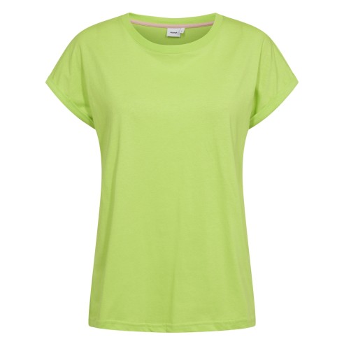 Nümph Nubeverly T-Shirt Acid Lime made in organic cotton