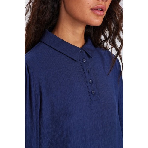 Nümph Nucaltine Dark Sapphire Blouse