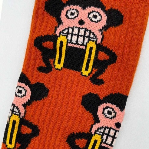 Calcetines Loco Monky Retro logo