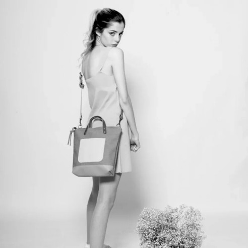 Daniel Chong Square Padded Shoulder bag - UNISEX