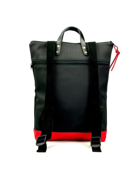 Mochila Daniel Chong Book Holder impermeable con bolsillo trasero