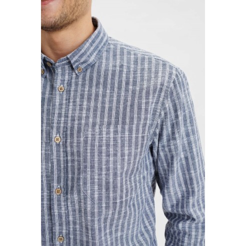 Camisa Anerkjendt Akkonrad Mel Stripe para Hombre