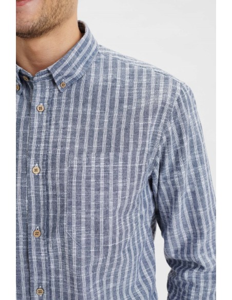 Camisa Anerkjendt Akkonrad Mel Stripe para Hombre