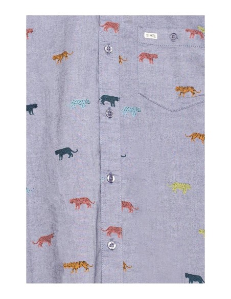 Camisa Tiwel Tigers Light blue melange