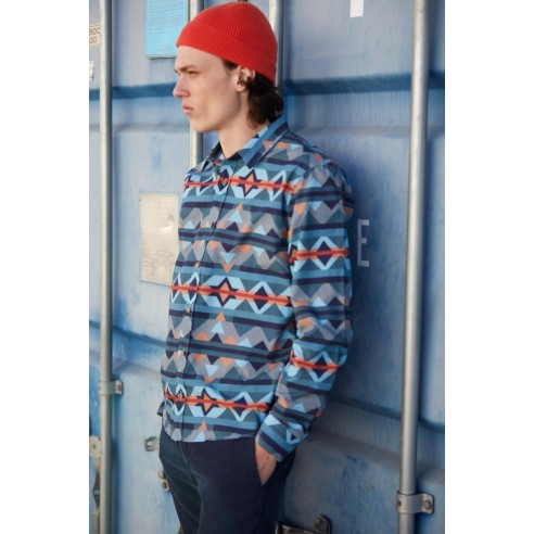 Camisa Tiwel Tribal de algodón orgánico