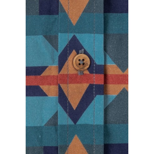Camisa Tiwel Tribal de algodón orgánico