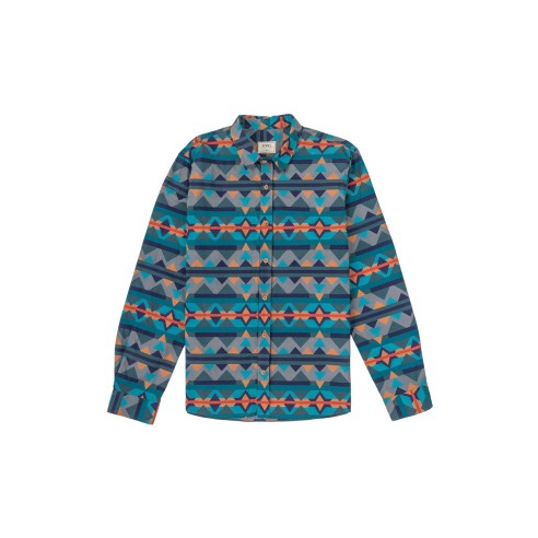 Tiwel Tiwel Tribal Green Milieu Shirt