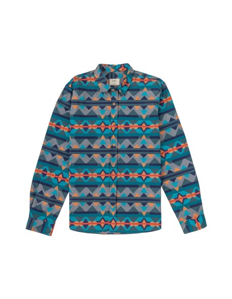 Tiwel Tiwel Tribal Green Milieu Shirt