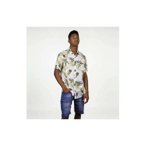 Hydroponic Makahiki White Tropical Shirt