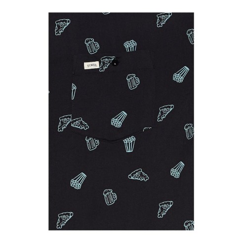 Tiwel Weekend Pirate Blaack Shirt
