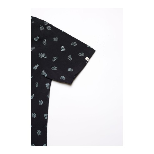 Tiwel Weekend Pirate Blaack Shirt