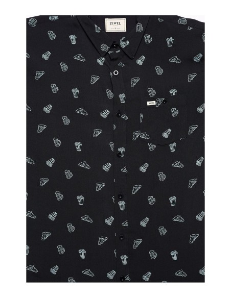 Camisa Tiwel Weekend Pirate Black