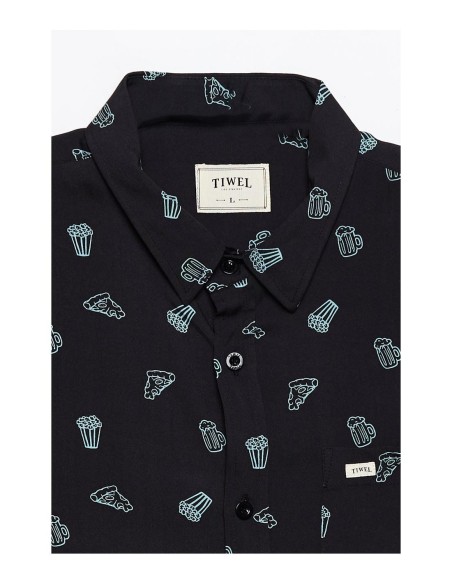 Camisa Tiwel Weekend Pirate Black