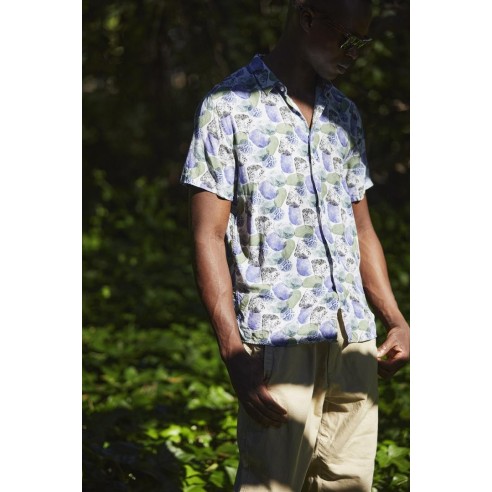Camisa Tiwel Crusty Optic White - Viscosa suave