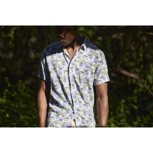 Camisa Tiwel Crusty Optic White - Viscosa suave