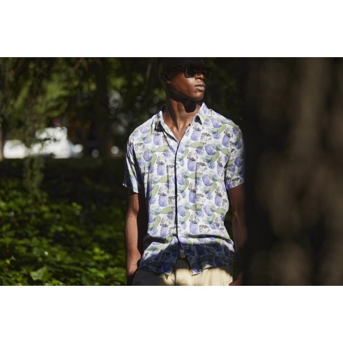 Camisa Tiwel Crusty Optic White - Viscosa suave