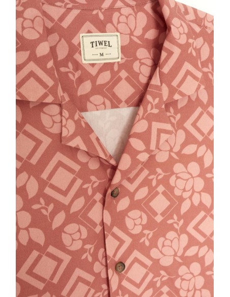 Camisa Tiwel Crick Cameo Rose - Algodón Orgánico