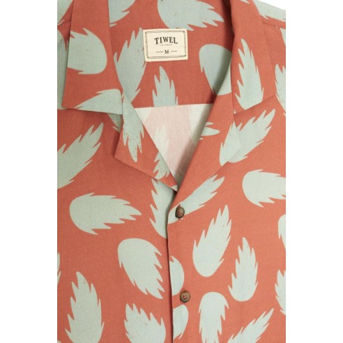 Tiwel Satori Coral Shirt - Organic cotton