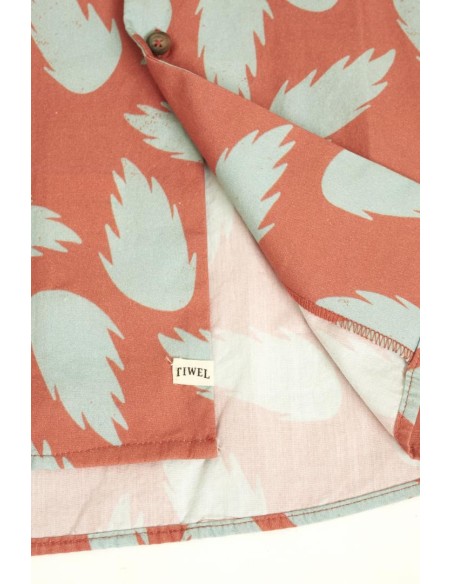 Tiwel Satori Coral Shirt - Organic cotton